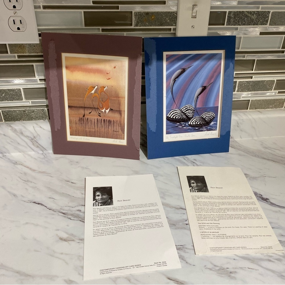 Vintage Native Art Prints Rick Beaver